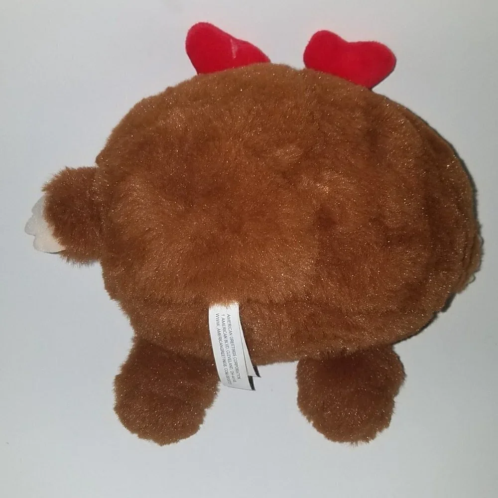 American Greetings Sloth Plush Valentine's Day Stuffed Animal Gift Red Heart